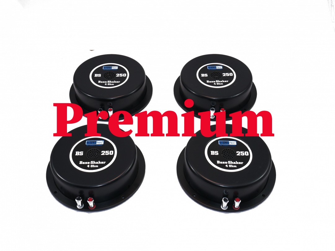 Simtastik Bass-Shaker 4 Fach System Premium